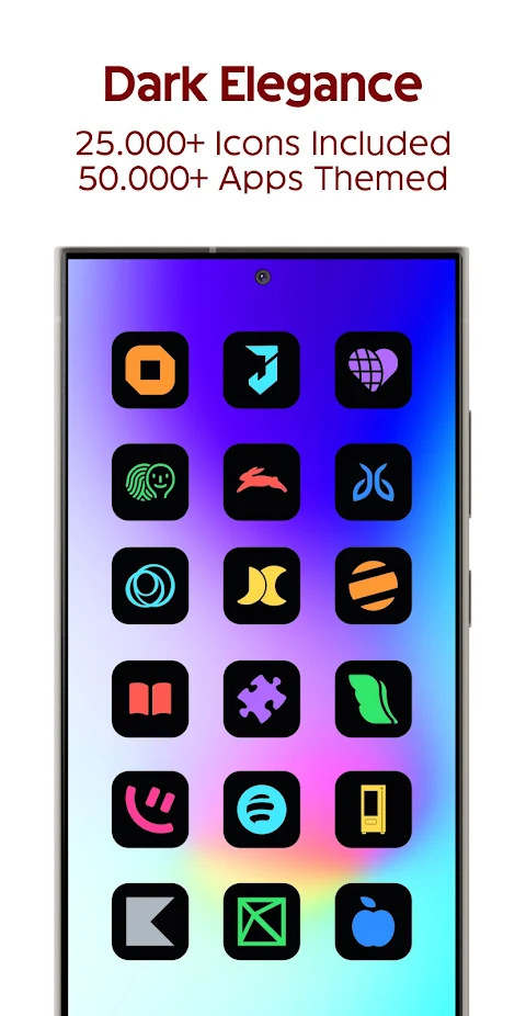 iDark OS Icon Pack screenshot