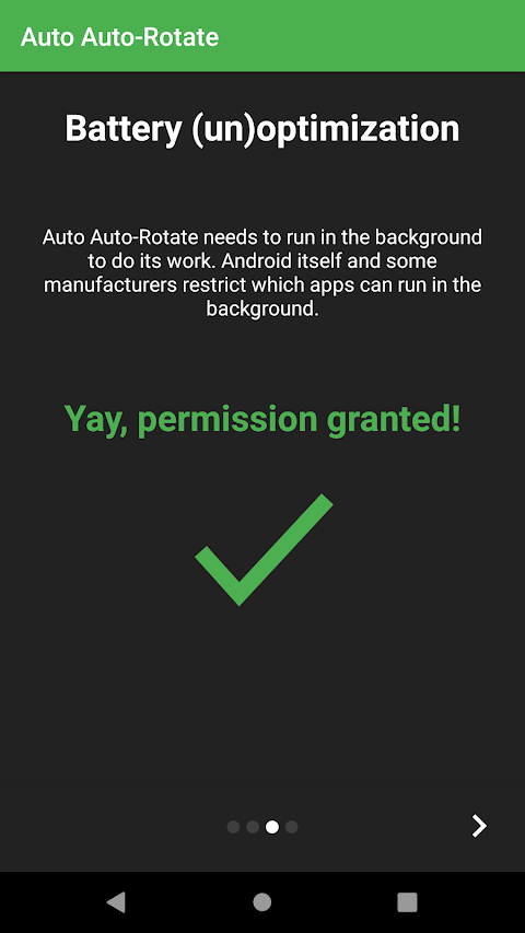 Auto Auto-Rotate screenshot