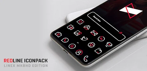RedLine Icon Pack : LineX screenshot