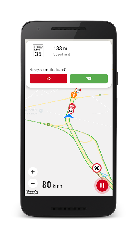 Speed Camera Radar (PRO) screenshot