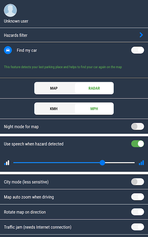 Speed Camera Radar (PRO) screenshot