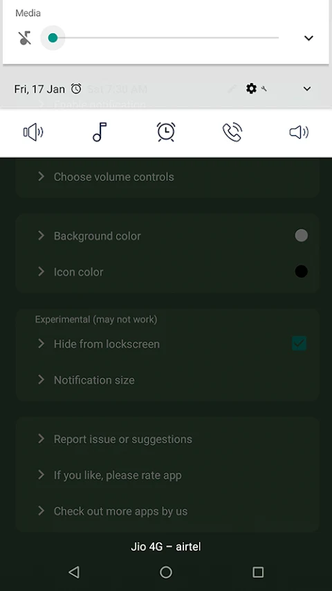 Quick Volume Control screenshot
