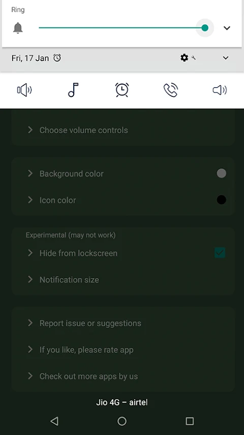 Quick Volume Control screenshot
