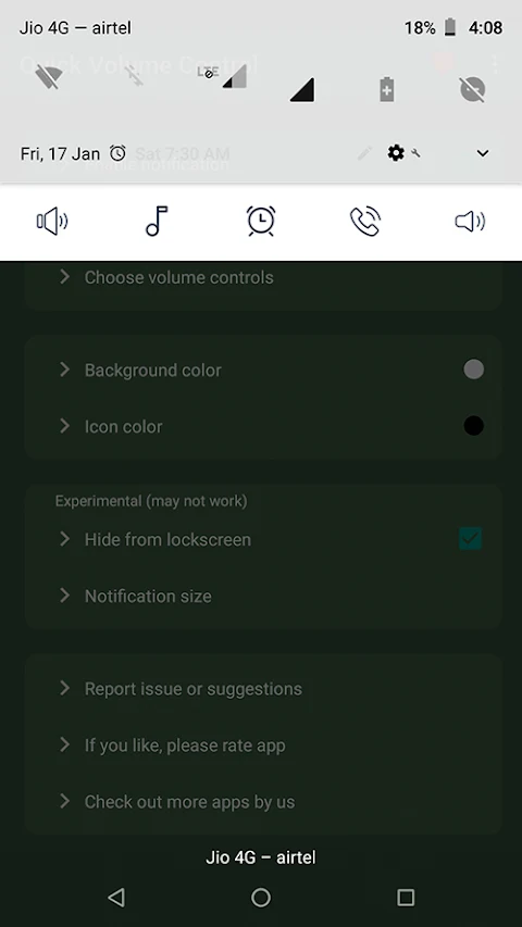 Quick Volume Control screenshot