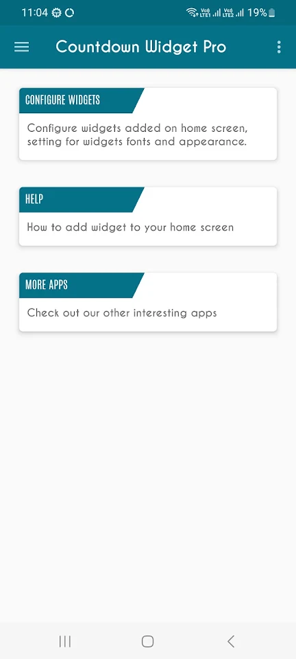 Countdown Widget – Time Until screenshot
