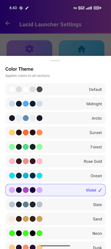 Lucid Launcher 2 screenshot