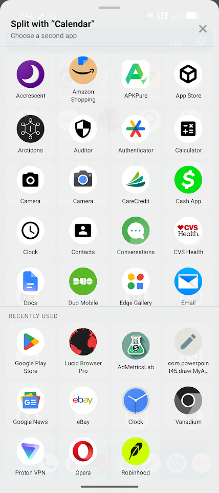 Lucid Launcher 2 screenshot