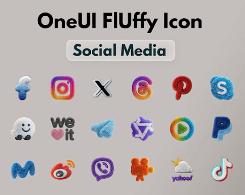 OneUI Fluffy Icons screenshot