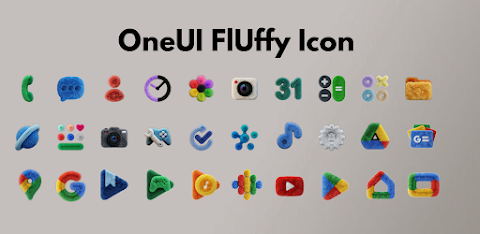 OneUI Fluffy Icons screenshot