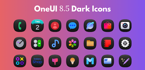 OneUi 8.5 Dark Icons screenshot