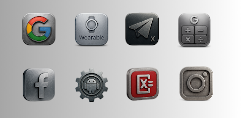 Brushed Metallic Icon Pack screenshot