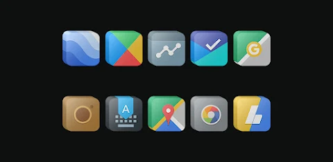 Pixel Cubic 3D – Icon Pack screenshot