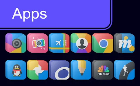 Pixel Cubic 3D – Icon Pack screenshot