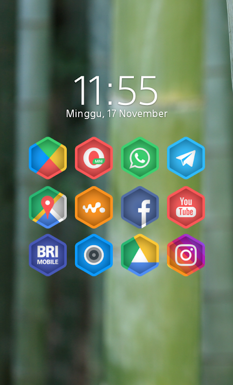 Hexa Crop – Icon Pack screenshot