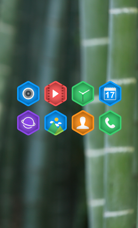 Hexa Crop – Icon Pack screenshot