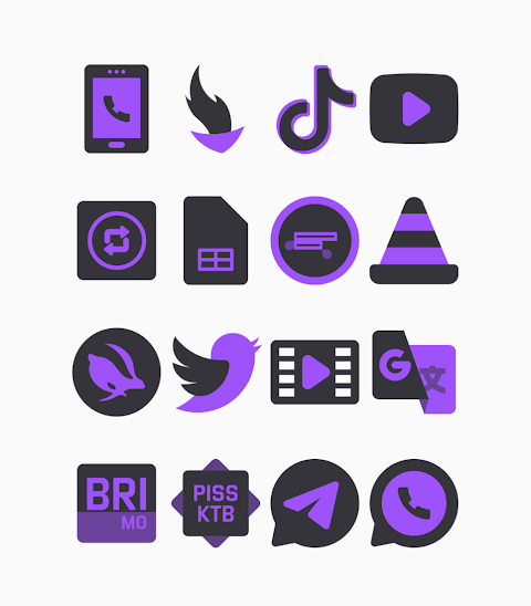 Violet – Purple Icon Pack screenshot