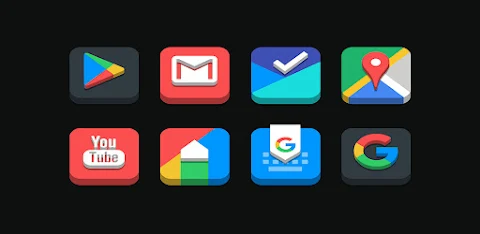 Dock 3D – Icon Pack screenshot
