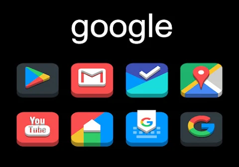 Dock 3D – Icon Pack screenshot