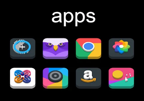 Dock 3D – Icon Pack screenshot