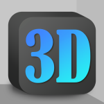 Cubic Dark Mode – 3D Icon pack