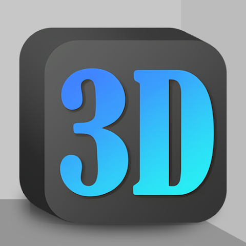 Cubic Dark Mode – 3D Icon pack screenshot