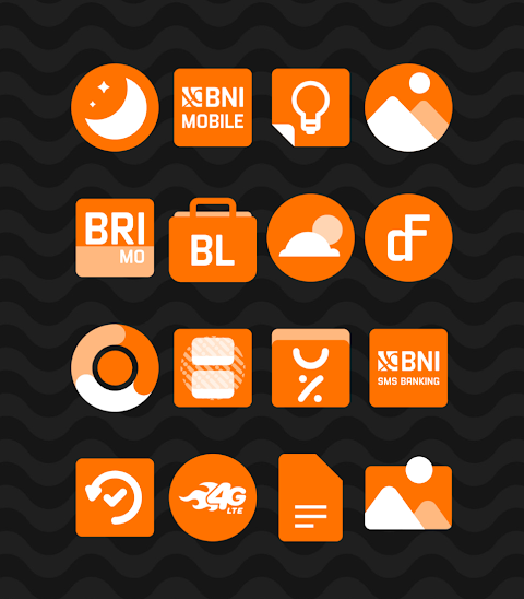 Orange – Icon Pack screenshot