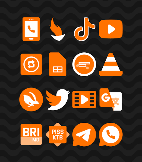 Orange – Icon Pack screenshot