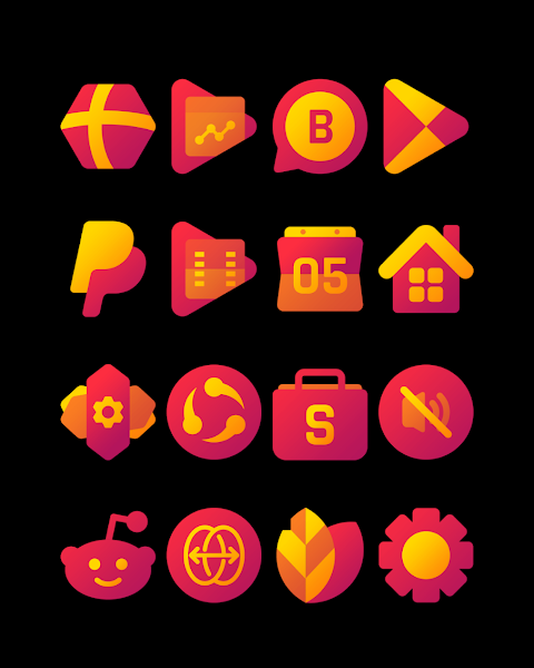Red Carpet – Icon Pack screenshot