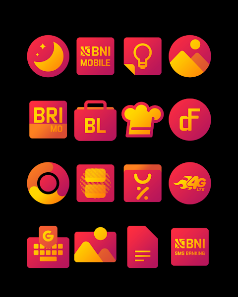 Red Carpet – Icon Pack screenshot