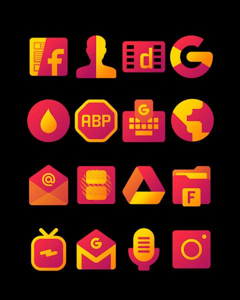 Red Carpet – Icon Pack screenshot