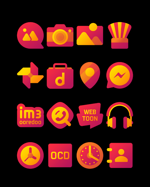 Red Carpet – Icon Pack screenshot