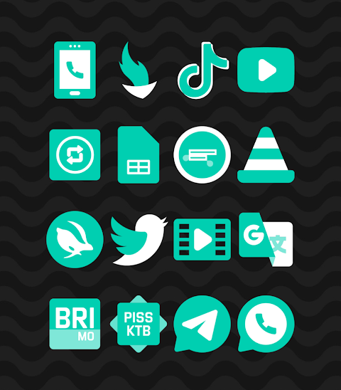 Turqoise – Icon Pack screenshot