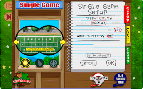 Backyard Football ’99 screenshot