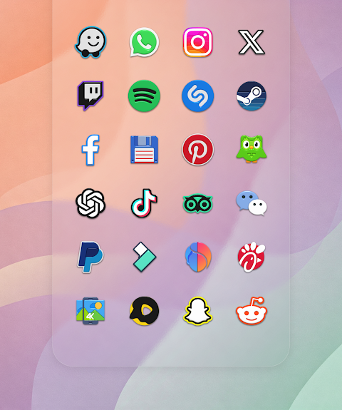 Medium Icon Pack screenshot