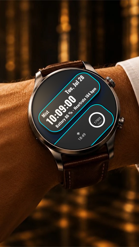 A108 KHIM Watch Face screenshot