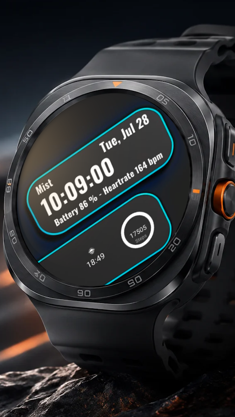 A108 KHIM Watch Face screenshot