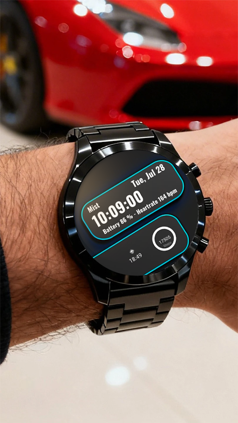 A108 KHIM Watch Face screenshot