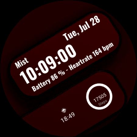A108 KHIM Watch Face screenshot
