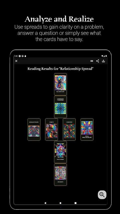 Frequency Guidance Cards screenshot
