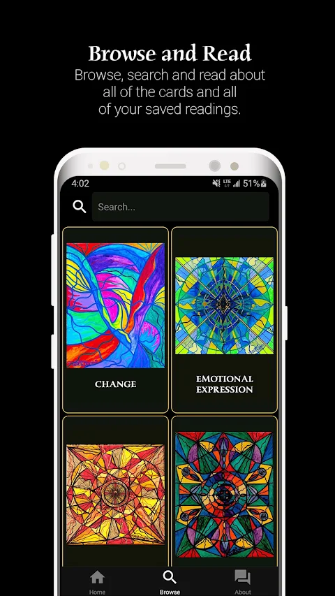 Frequency Guidance Cards screenshot