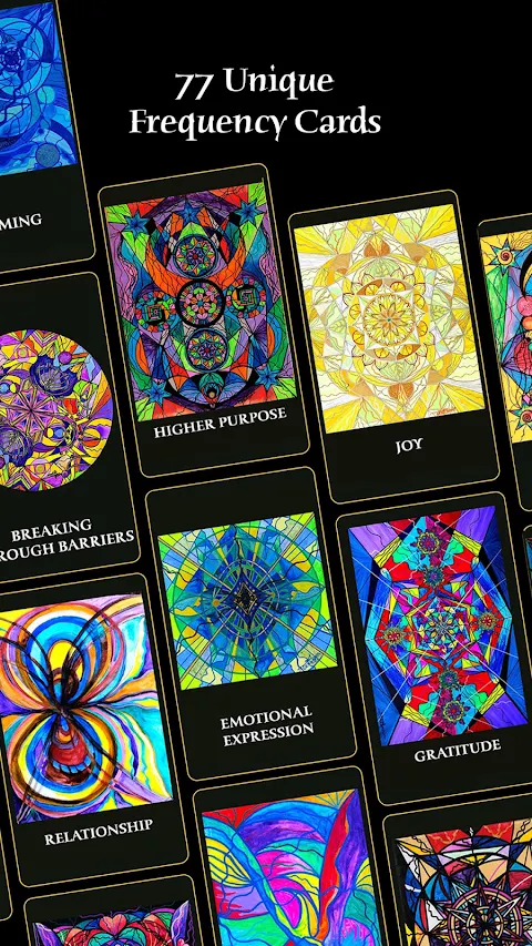 Frequency Guidance Cards screenshot