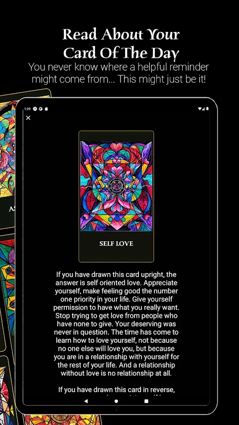 Frequency Guidance Cards screenshot