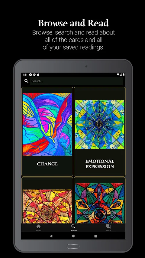 Frequency Guidance Cards screenshot
