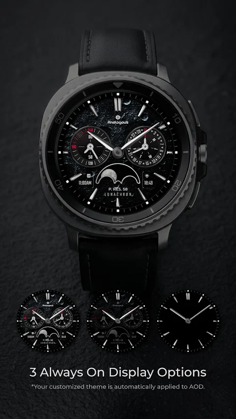Lunachron Luxury Watch Face screenshot
