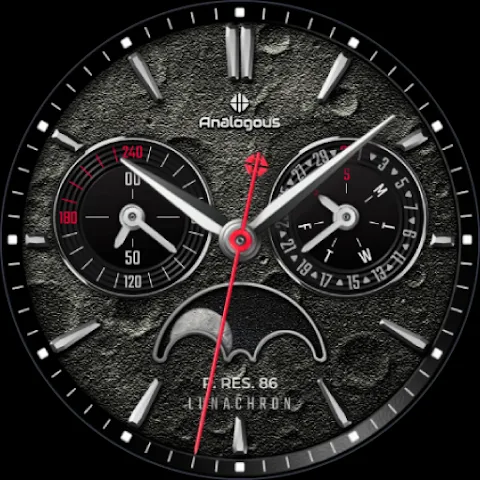 Lunachron Luxury Watch Face screenshot