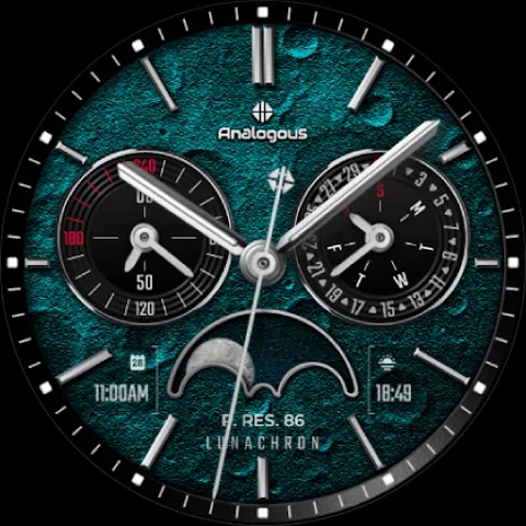 Lunachron Luxury Watch Face screenshot