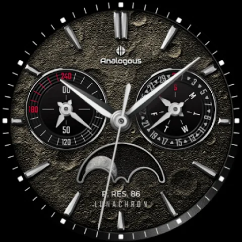 Lunachron Luxury Watch Face screenshot