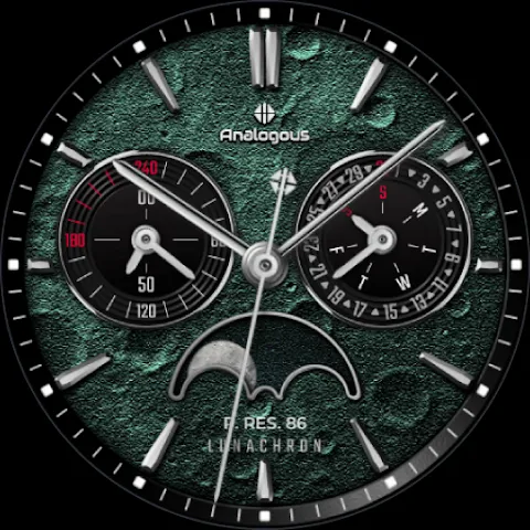 Lunachron Luxury Watch Face screenshot