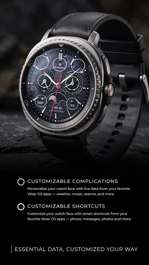 Lunachron Luxury Watch Face screenshot
