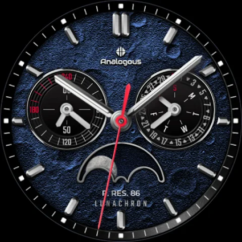 Lunachron Luxury Watch Face screenshot